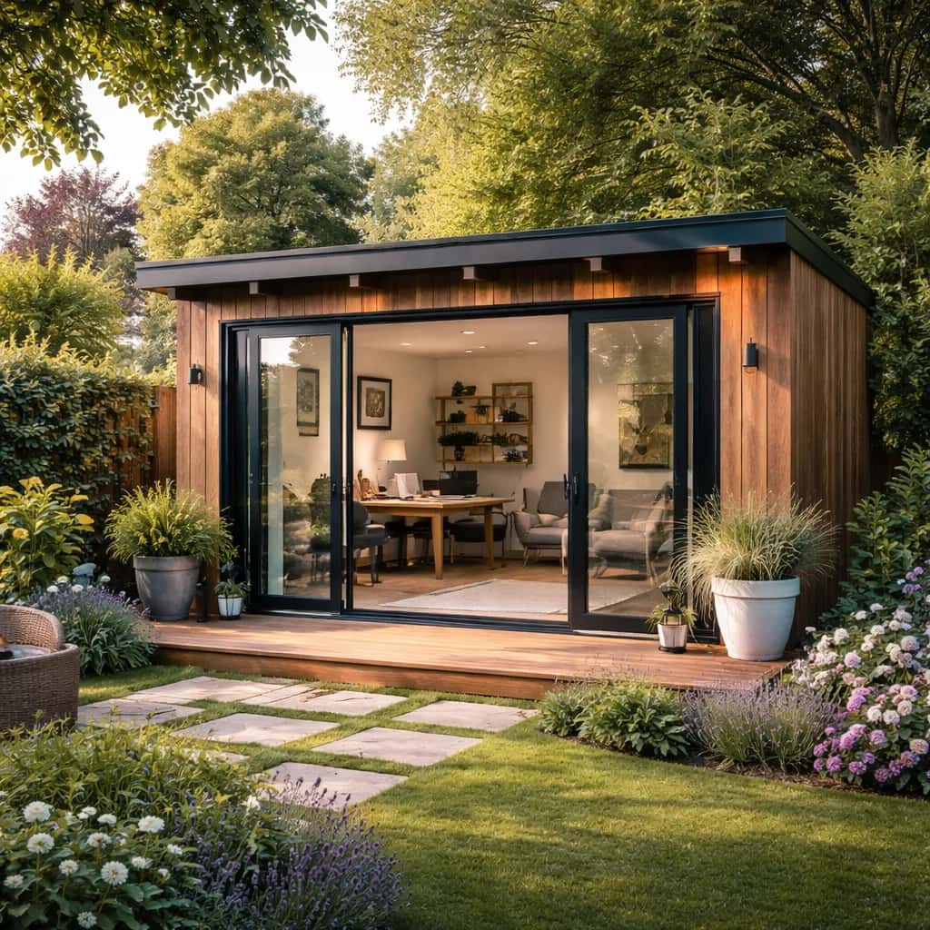 Garden Room Electrics: How to Get Power to Your Garden Office